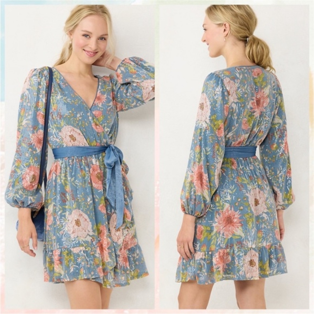 Nwt LC Lauren Conrad mid dress size large